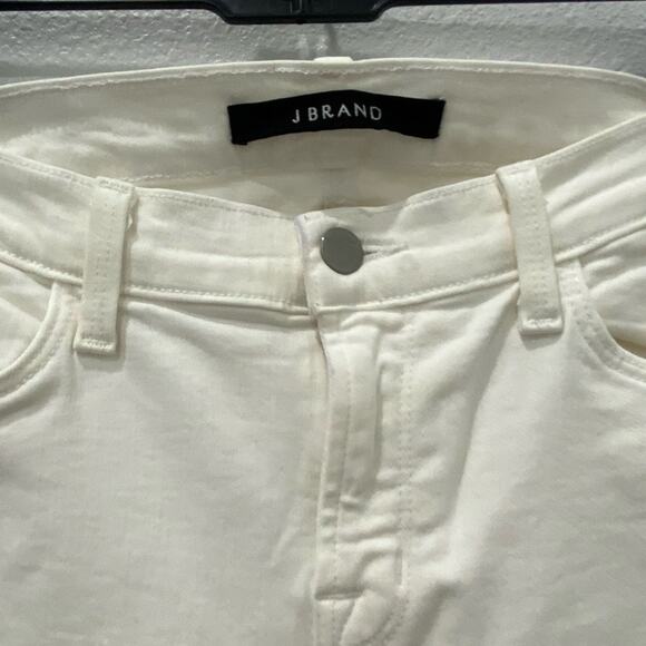 J brand jeans white size 29 mid rise rail - Picture 9 of 9